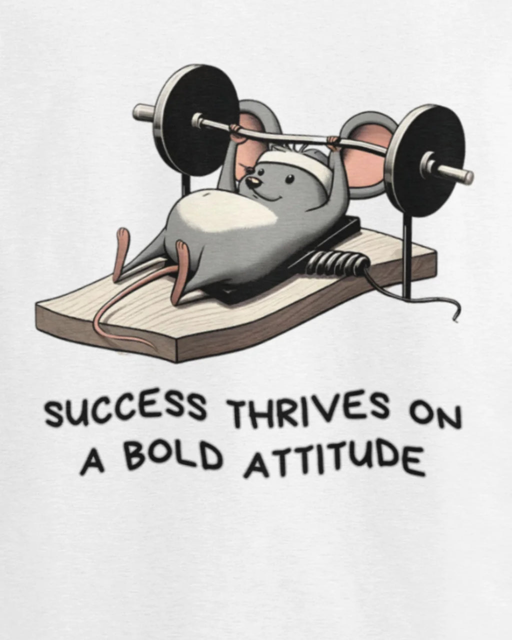 Bold Gym Attitude T-shirt Unisex