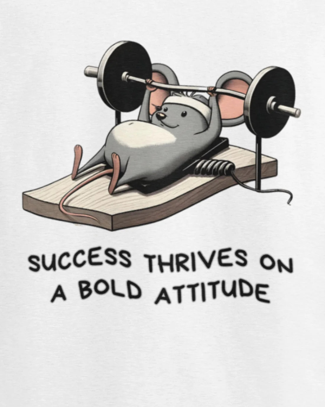 Bold Gym Attitude T-shirt Unisex