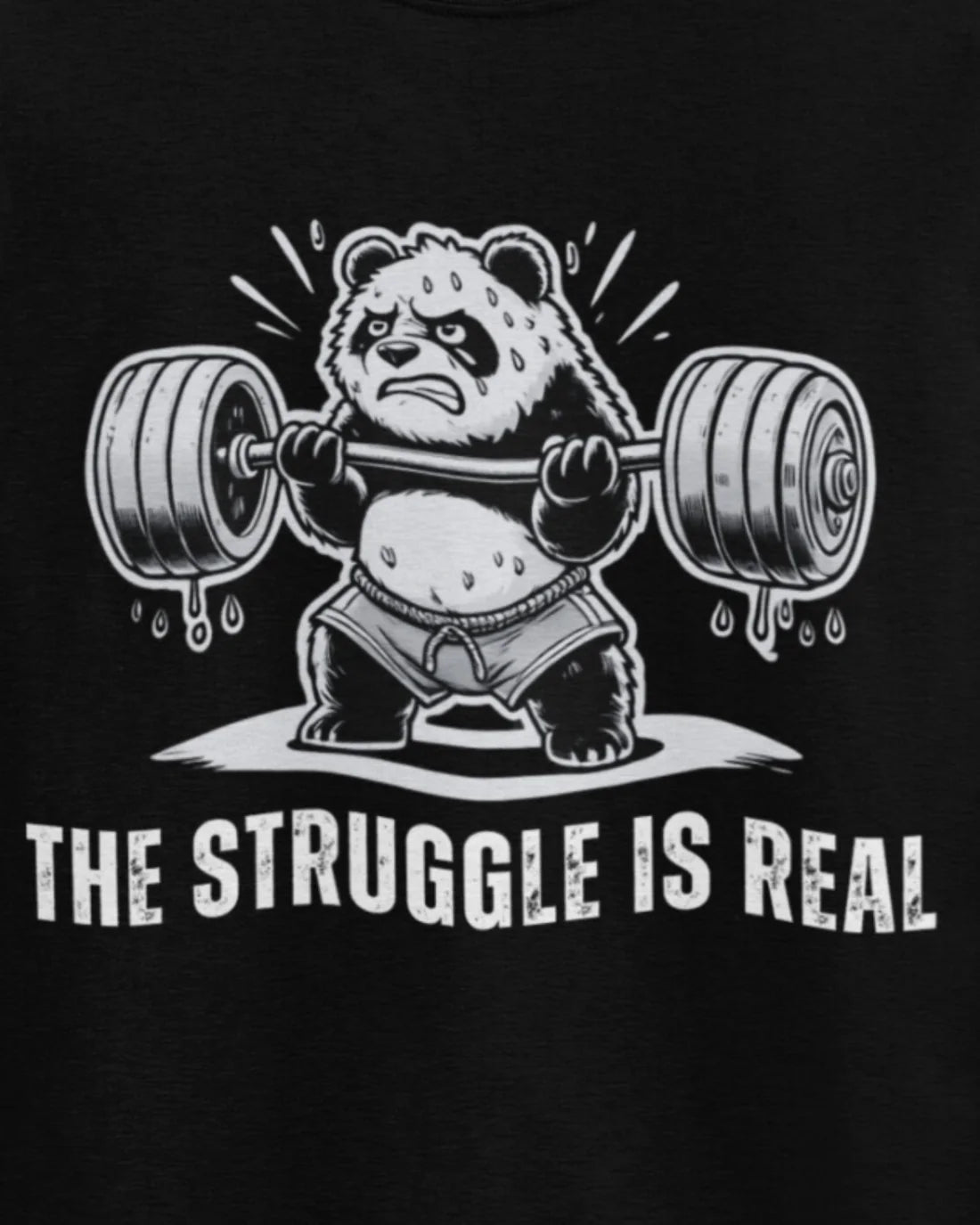 Panda Gym T-shirt (Unisex)