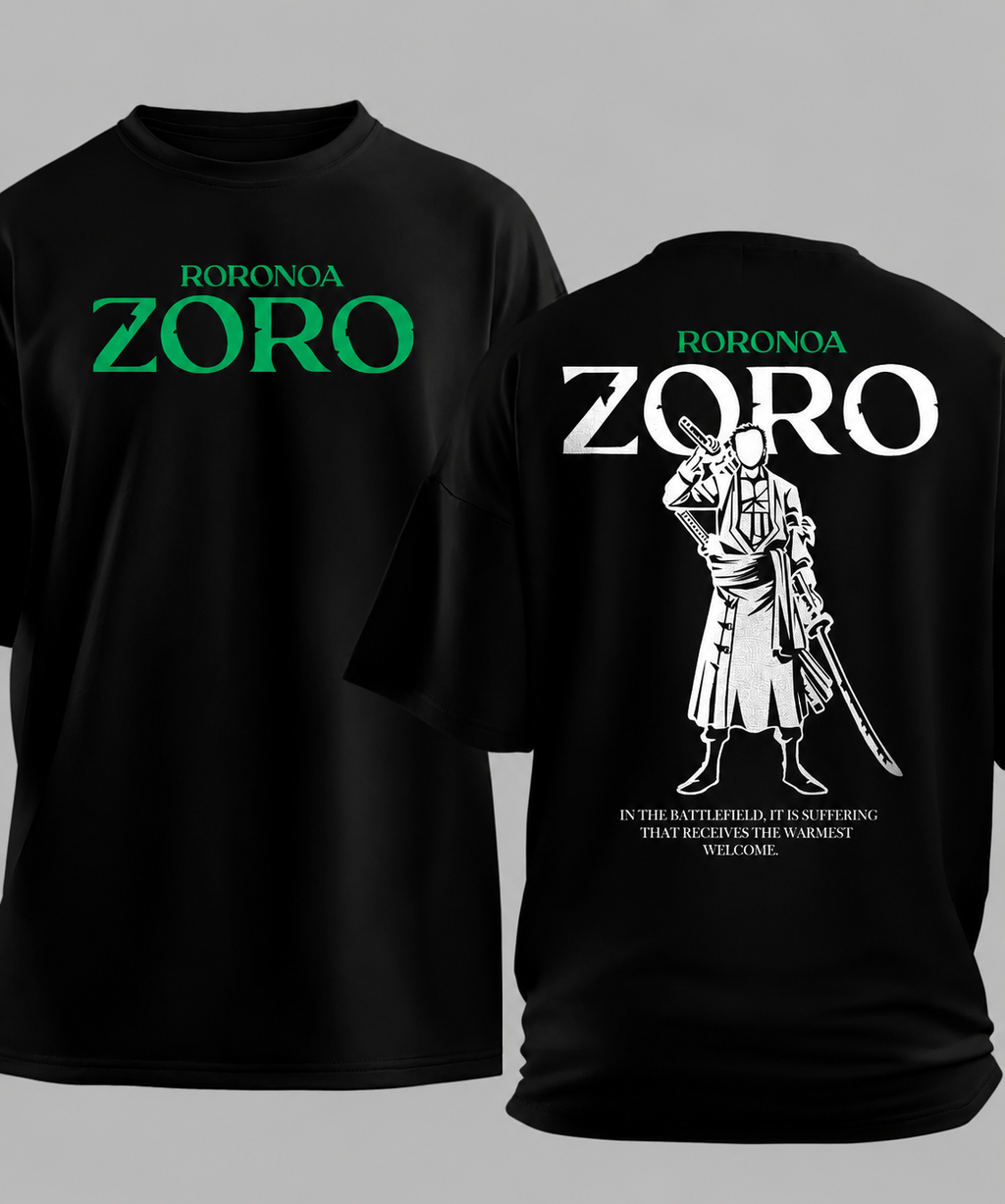 Zoro Black T-shirt (Unisex)