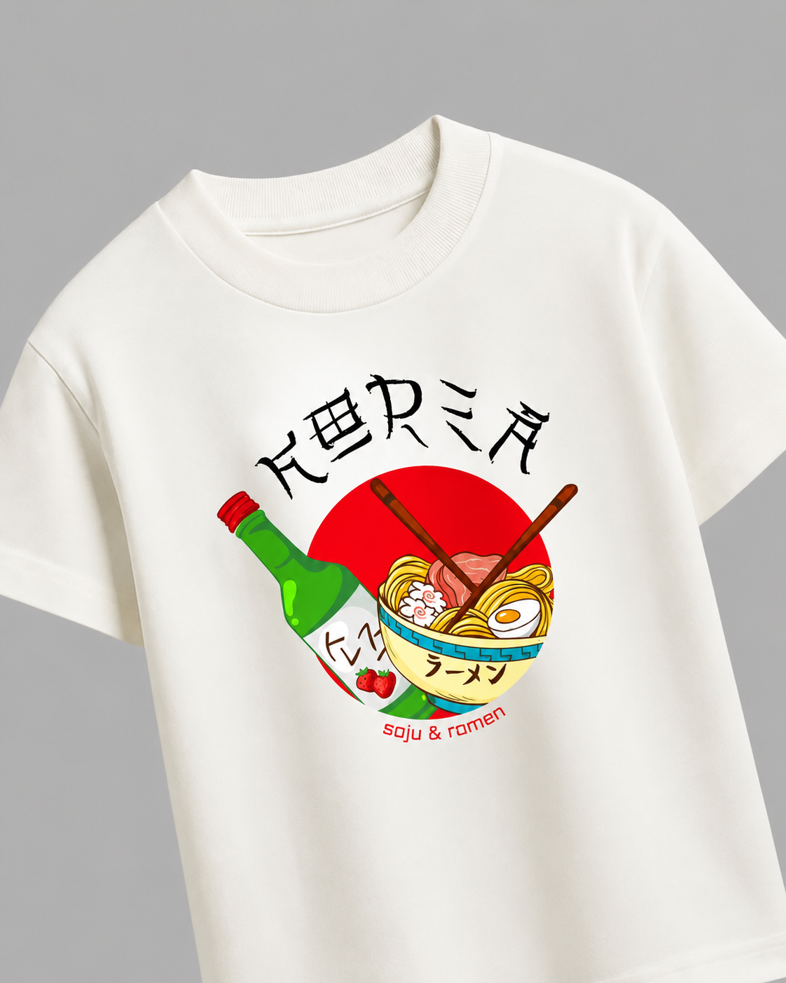 "Soju & Ramen" T-shirt (Unisex)