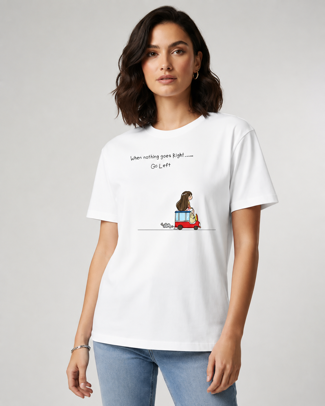 Go Left - Women T-Shirt