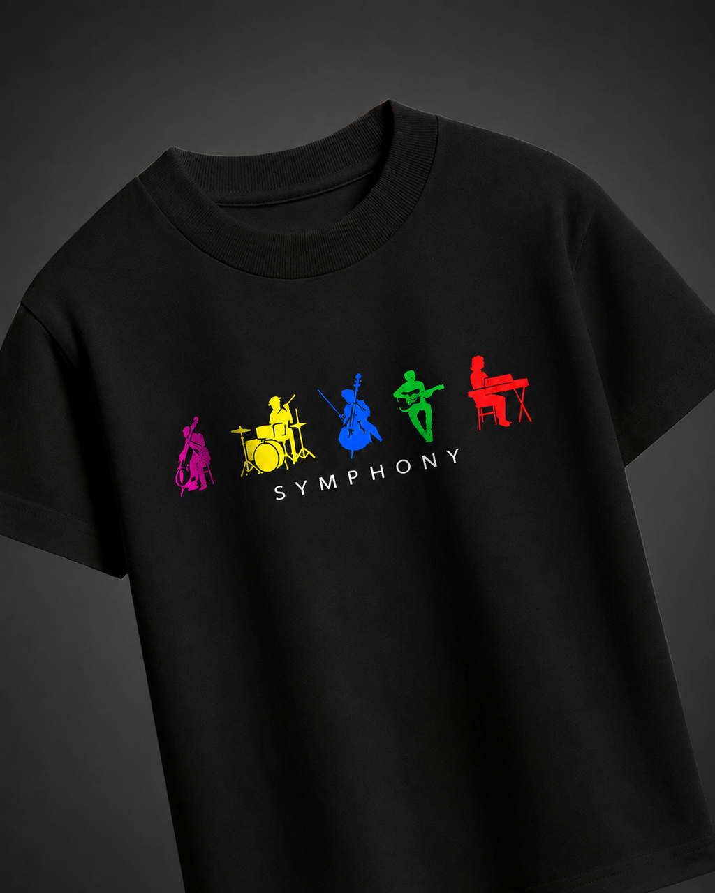 "Rainbow Symphony" - T-shirt (Unisex)
