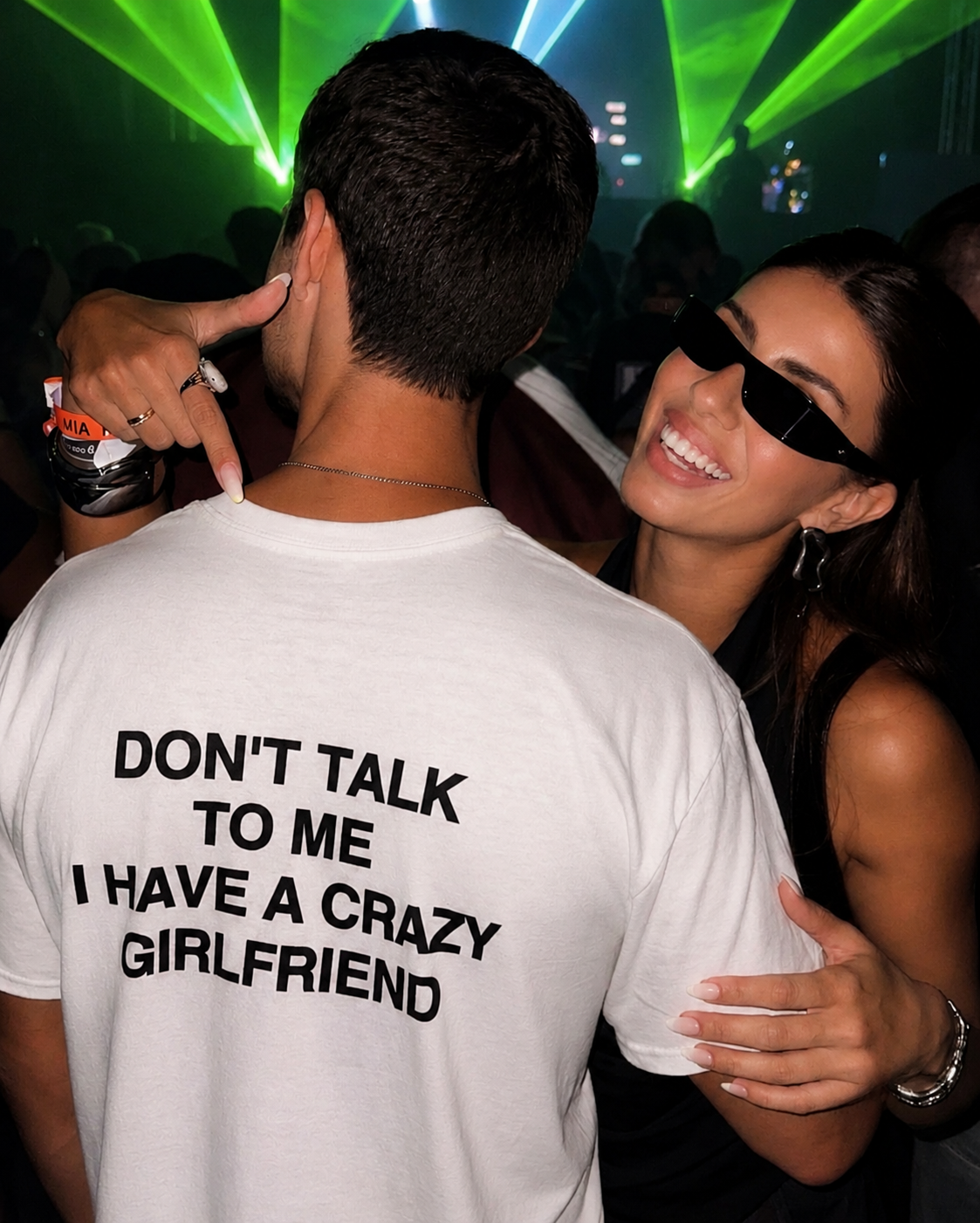 DON'T TALK TO ME I HAVE A CRAZY GIRLFRIEND T-shirt