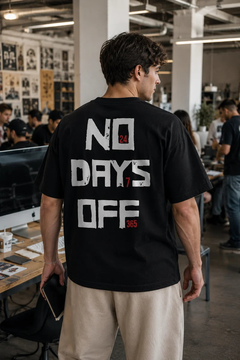 No Days Off T-Shirt (Unisex)