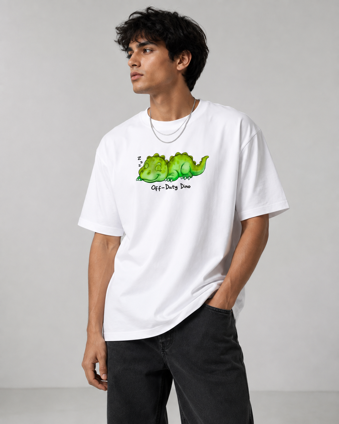 Lazy Dino T-shirt (Unisex)