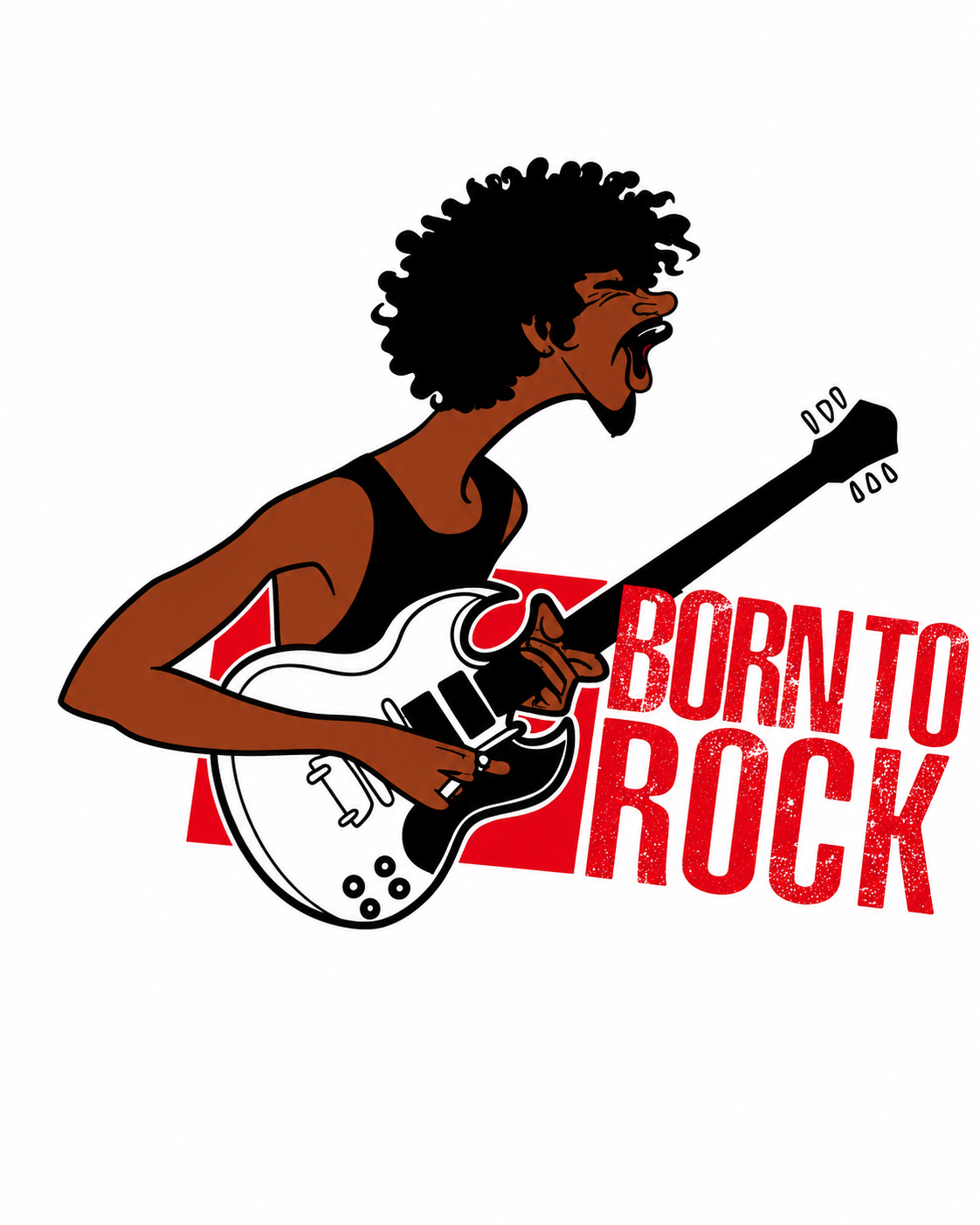 Born To Rock T-Shirt (Unisex)