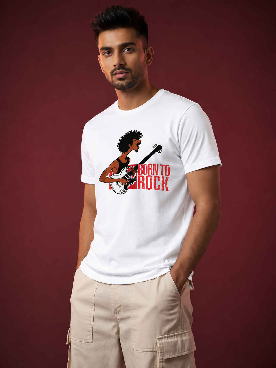 Born To Rock T-Shirt (Unisex)