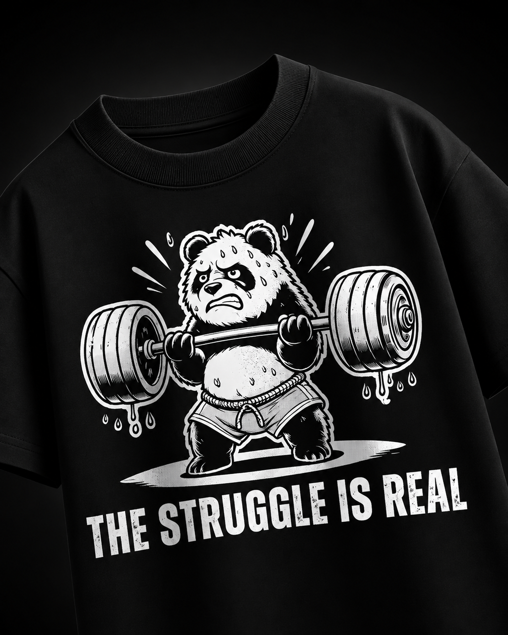 Panda Gym T-shirt (Unisex)