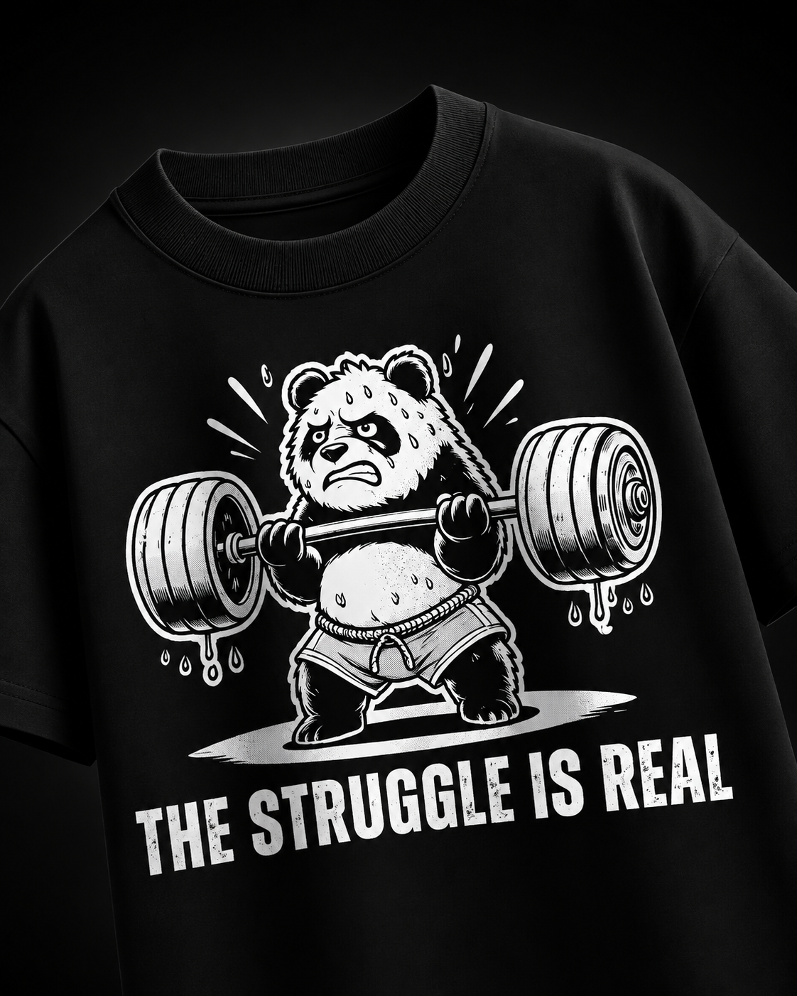 Panda Gym T-shirt (Unisex)