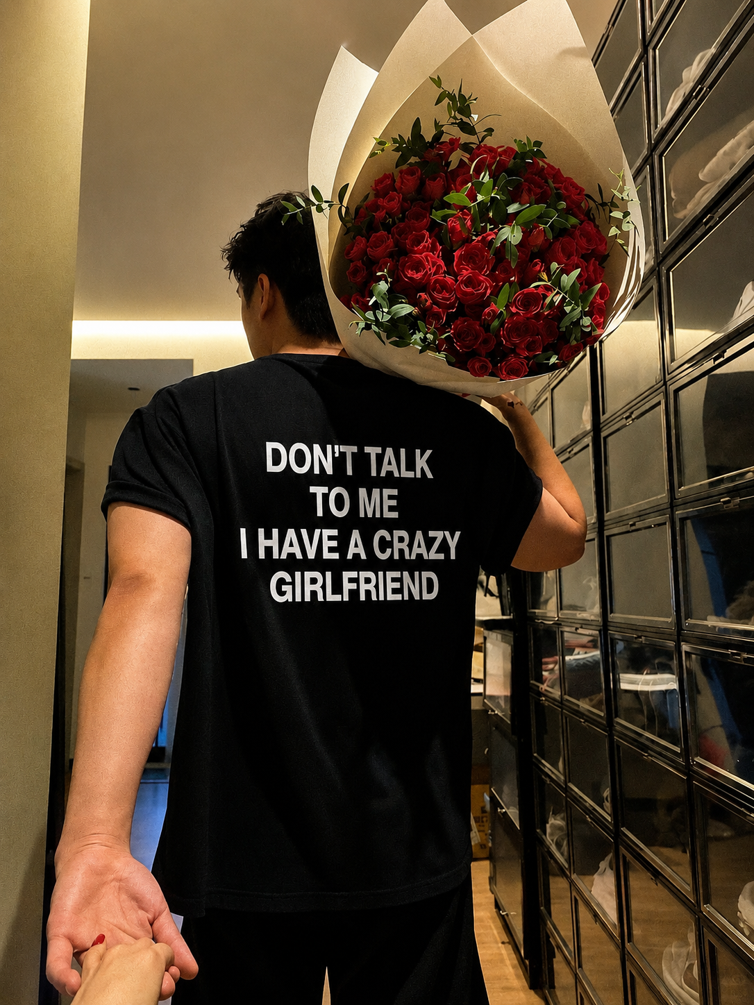 DON'T TAL TO ME I HAVE A CRAZY GIRLFRIEND T-shirt