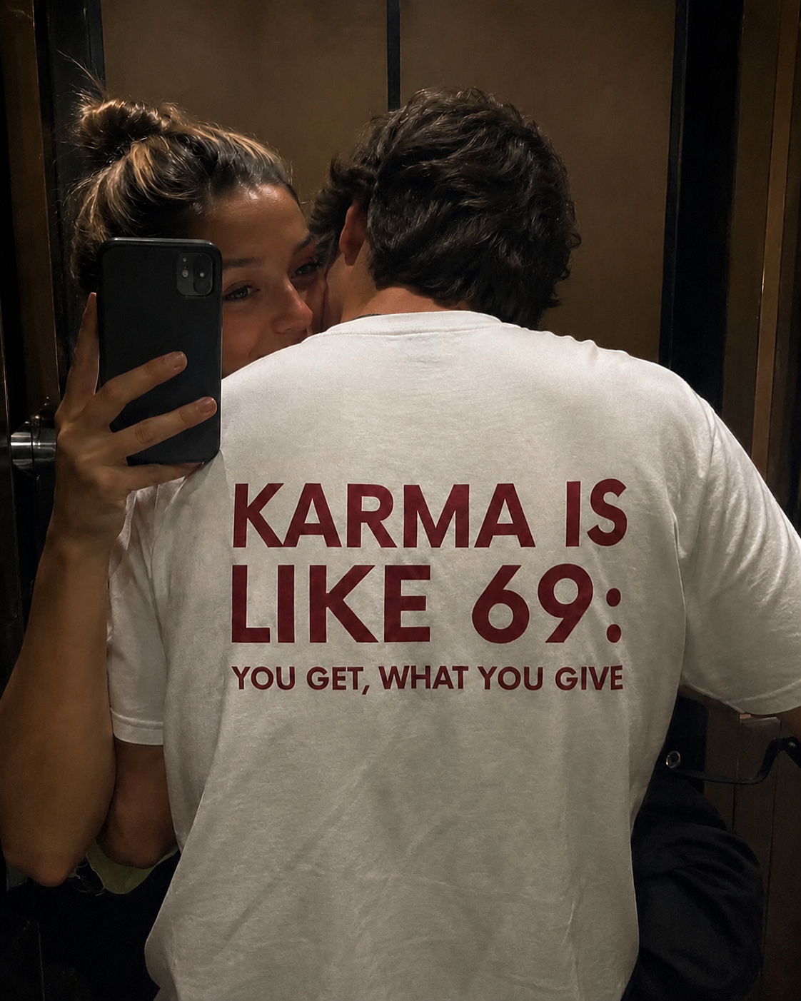 KARMA IS LIKE 69 T-shirt (Unisex)