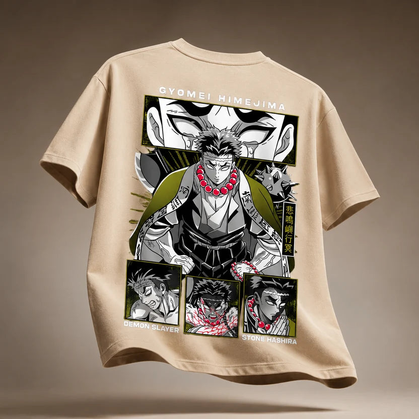 Stone Hashira Gyomei t-shirt (Unisex)