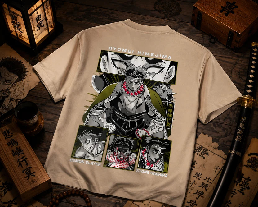 Stone Hashira Gyomei t-shirt (Unisex)