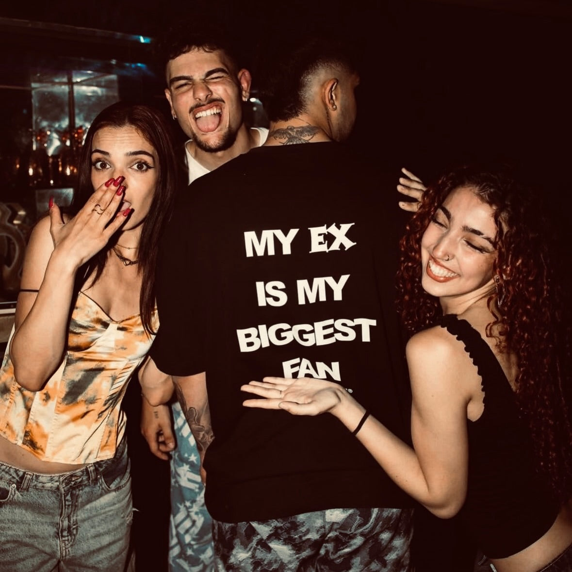 MY EX IS MY BIGGEST FAN T-shirt (Unisex)