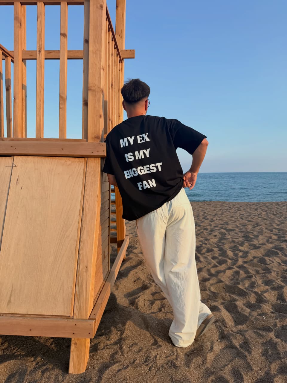 MY EX IS MY BIGGEST FAN T-shirt (Unisex)