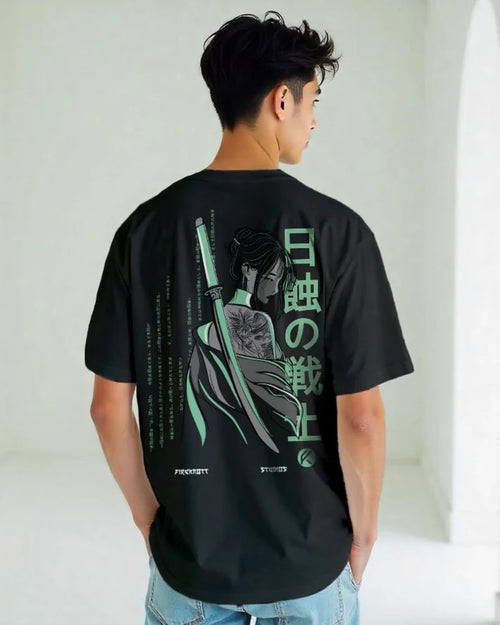 "Samurai Shadow" Japanese Warrior T-shirt (Unisex)