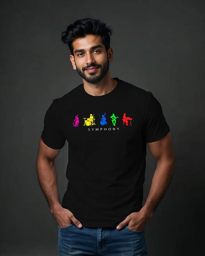 "Rainbow Symphony" - T-shirt (Unisex)