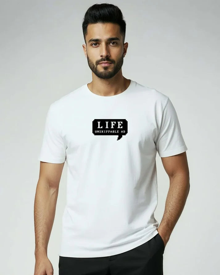 Life Is Unskippable Ad - T-shirt (Unisex)