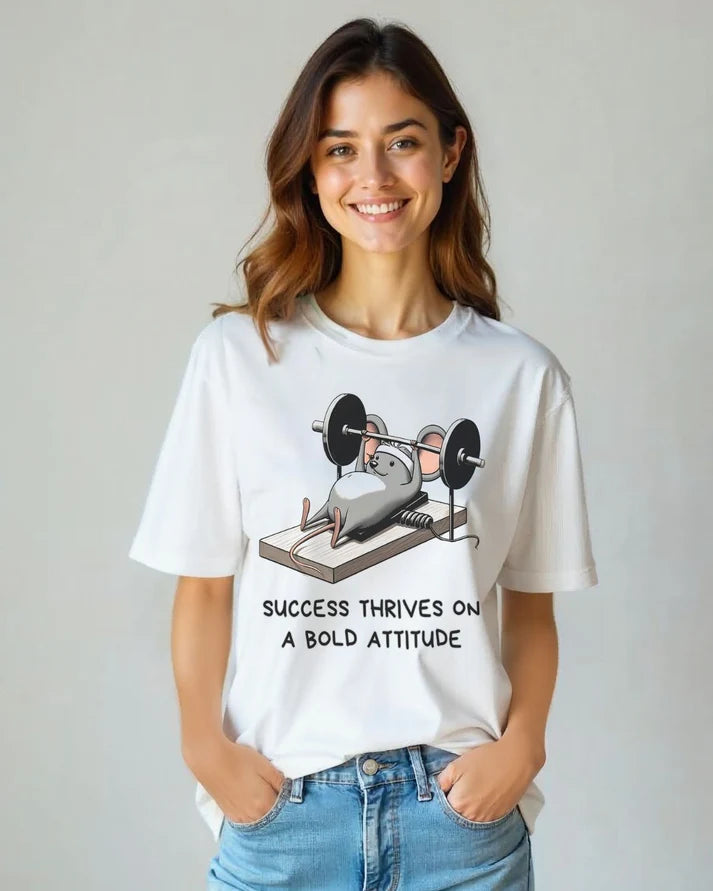Bold Gym Attitude T-shirt Unisex