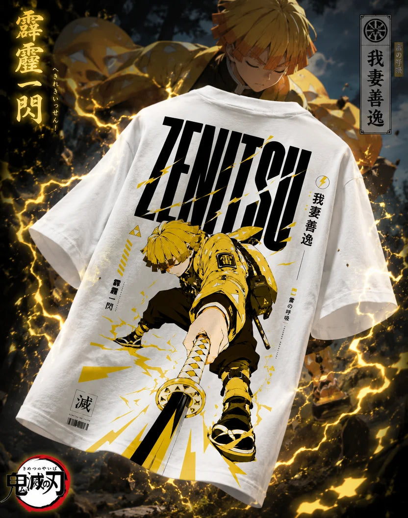 Zenitsu Thunderclap T-shirt (Unisex)